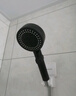 四季沐歌（MICOE）黑色增压淋浴花洒喷头 浴室加压淋浴喷头花洒头手持花洒单头HS125 实拍图
