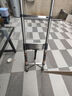 庄子然不锈钢伸缩梯多功能家用人字梯便携折叠梯子两用竹节梯升降工程梯 直梯4.3米【加厚不锈钢+免安装】 实拍图