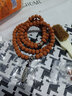 灵月阁印尼爆肉小金刚菩提子108颗文玩手串男女佛珠手链项链圣诞节礼物 纳福迎祥【爆肉双龙】 10mm 实拍图
