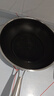 炊大皇 炒锅 304不锈钢炒菜锅煎锅 平底不粘炒锅32cm 可立可视盖不挑灶 实拍图