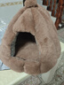 珑小宠猫窝冬天四季通用封闭式猫屋别墅狗窝小型犬加厚猫狗窝猫床猫舍 南瓜猫窝【14斤猫咪9斤狗狗】 实拍图