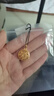 金至尊（3DG Jewellery）许凯同款黄金吊坠八宝罗盘999足金挂坠不含项链生日礼物计价 5D足金硬金-金重2.15克-PG38001625 实拍图