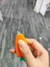 迷你美工刀少女心可爱胡萝卜小号学生手工裁纸拆快递壁纸小刀 橙色萝卜刀【1把】 实拍图