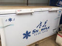 雪花（SNOWFLK）冰柜商用家用冷柜卧式大容量全冷冻柜展示柜 382升|1.47米-30℃速冻一级能效【双温款】 空柜温度可达-30度丨铜管速冷低耗 实拍图
