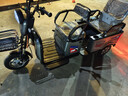 步繁大功率老人电动三轮车家用小型代步车休闲电瓶车拉货爬坡王电动车 1200W72/50A约310里+出口锂电 实拍图