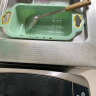 尚美德沥水篮可伸缩洗菜篮洗菜盆厨房水槽收纳神器水池沥水架 北欧绿 实拍图