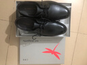 红蜻蜓真皮男鞋秋冬舒适商务休闲皮鞋高级正装德比鞋婚鞋WTA7376黑色40 实拍图