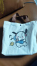 小熊帆布包女学生便携上班帆布兜手提包手拎便当帆布袋 帕恰狗（带按扣）活动 实拍图