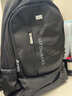 七匹狼（SEPTWOLVES）双肩包男背包休闲大容量高中大学生书包商务电脑包男士出差旅行包 黑色小号【14英寸-15.6英寸】 实拍图