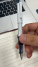 【全网低价】白雪(snowhite)直液式钢笔免换墨囊EF笔尖 小学生三年级儿童练字钢笔 蓝色6支/袋 FP10 实拍图