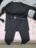 艾伦伯顿（Alen Botun）健身服男套装高弹压缩秋季保暖内衣速干衣冬天运动紧身训练跑步服 黑黑两件套 2XL (165-190)斤 实拍图
