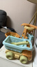 迪漫奇儿童沙滩玩具铲沙挖沙工具9件套宝宝玩沙戏水玩具沙滩车生日礼物 实拍图