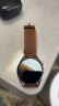 华为（HUAWEI）手表原装watch3丨GT丨GT2丨2e丨Pro丨buds真皮运动氟橡胶原装表带 华为GT3原装真皮表带可可棕22mm简装 watch3/GT/GT2/GT2E/Pro 实拍图