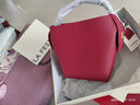 拉菲斯汀门票福桶包2025新款真皮单肩斜挎包女小众手提水桶包 621896 拉菲红【头层牛皮大号】 实拍图