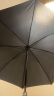 米波迪（Meebordi）加大雨伞直杆8骨双人男士商务半自动长柄防风高尔夫伞黑色可定制 晒单实拍图