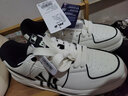 MLB官方运动鞋女鞋子 新年情侣学长鞋厚底休闲鞋百搭板鞋男3ASXCA12N 纽约洋基队/米白色/拍大半码 44 (280mm) 实拍图