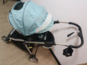 酷贝乐（coballe）婴儿车0-3岁用折叠可坐可躺减震遛娃神器轻便溜娃新生儿宝宝推车 雀湖蓝(轻巧便携+全罩遮阳) 实拍图
