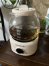 九阳（Joyoung）全玻璃养生壶恒温壶 1L办公室多功能煮茶壶花茶壶 0胶水烧水壶24h预约24h保温K10D-WY102 实拍图
