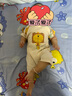 wua·wua婴儿衣服夏季薄款连体衣纯棉新生儿外出爬服宝宝短袖睡衣空调房 片印马戏团（肩扣套头） 80cm （适合9-12个月 16-20斤） 实拍图
