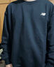 NEW BALANCE NB 官方卫衣男款圆领休闲运动长袖套头衫 BK MT41507 S 实拍图
