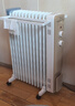 美的（Midea）【金缕衣】取暖器家用/电暖器/电暖气/加湿烘衣/13片全屋大面积取暖器/电热油汀取暖器NY2213-18GW 实拍图