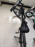 EROADE德国折叠山地自行车男成人青少年学生超轻便携铝合金越野变速赛车 黑色【宙马X2】全铝合金双油碟 24寸-适合身高150-170cm 24速 实拍图