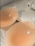 浪莎硅胶胸贴新款乳贴隐形文胸防凸点内衣女聚拢婚纱小胸浅肤色 实拍图