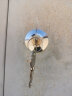 赫钢 MS401电箱门锁 十字锌合金铜芯锁 带通开钥匙 晒单实拍图