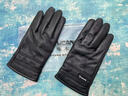 啄木鸟真皮手套男士秋冬季加绒保暖骑行开车加厚防寒羊皮手套送男生礼物 实拍图