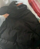 贵人鸟男士秋冬季棉马甲外套男生纯色百搭连帽保暖外穿情侣男女同款 黑色 XL 实拍图