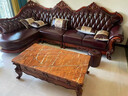 天地红·家具【已售1W+】欧式真皮转角沙发客厅全实木雕花大户型复古别墅家具 三人+左贵妃【2.85米】 头层牛皮+全实木框架 实拍图