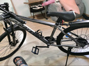 兰令山地自行车成人男女变速青少年中小学生车越野户外骑行赛单车 【高碳钢】R780-辐条轮-骑士灰 26寸轮组 （适合160-180cm） 21速入门版 实拍图