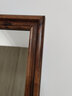 新艺鸿运（XINYIHONGYUN）北欧复古风全身镜落地穿衣镜贴墙试衣镜家用立镜玄关壁挂式大镜子 50*160胡桃色 高清防爆 破损包赔 实拍图