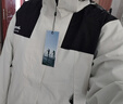 吉普冲锋衣男士春秋冬季夹克外套连帽户外三合一登山羽绒服男女情侣款 2366象牙白【单衣春秋款】 男女同款 XL 【建议160-180斤】 实拍图