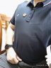 斐乐（FILA）官方男子针织短袖POLO衫2024年夏季商务休闲翻领上衣 传奇蓝-NV 180/100A/XL 晒单实拍图