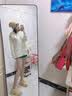 达芙妮厚底老爹鞋女2026秋季新款女鞋小个子增高休闲运动鞋女网面鞋 杏色【四季款】 37 实拍图