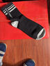 恒源祥男士袜子男纯棉长筒棉袜子抗菌吸汗透气防臭袜长袜休闲棉袜6双装 字母 6双 均码 实拍图
