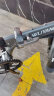 五羊新国标3C折叠电动自行车代驾代步通勤通用锂电池铁/铝合金电单车 D7油刹版-铝合金-70A纯电280km 实拍图