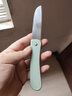 兴刃水果刀折叠小刀瓜果刀家用削皮刀果皮刀随身便携切水果刀具 折叠水果刀【绿色】 1把装 实拍图