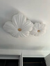 梵季（Fanji）花朵客厅灯吸顶灯奶油风花瓣主卧室灯温馨儿童房餐厅灯具现代简约 客厅3朵110*70CM+无极调光 无规格 实拍图