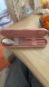 COOKSS儿童筷子勺子套装便携盒餐具小学生上学专用收纳盒三件套外带粉色 晒单实拍图