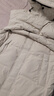 鸭鸭王一博同款冰壳系列3.0pro羽绒服男女长款过膝25冬季新款极寒外套 米白色 2XL (建议175-195斤) 实拍图