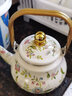 力思俊加厚1.5L-5L珐琅搪瓷茶壶凉水壶开水壶烧水壶热水壶奶茶壶电磁炉 1.5升金把芳香【带过滤网 1500ml 实拍图