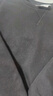 JEANSWEST LIFE真维斯加绒卫衣男秋冬季加厚保暖外套三角设计重磅灰色圆领上衣 实拍图