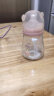 小土豆（potato）玻璃奶瓶新生婴儿宝宝吸管奶瓶宽口径奶瓶防胀气带手柄婴幼儿奶瓶 妃桃粉180ml 晒单实拍图