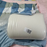 南极人（Nanjiren）可拆洗新疆棉被子冬季加厚冬天棉花被子被芯秋冬被褥8-10斤四季被 蓝大格【新疆棉花填充】 150x200cm 重约7斤 实拍图