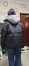 歌温妮初中生羽绒服厚女14-16岁假两件加厚连帽女冬季12大童13少女15学 黑色 L 建议105-115斤 实拍图
