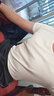 简束 短袖T恤男纯色棉质t恤夏季休闲运动紧身t恤男圆领修身打底汗衫潮 黑色+白色（两件装） XL （70kg左右） 实拍图