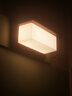 意利普（YILIPU）户外壁灯现代简约阳台别墅门前防水开关款感应款可选楼道灯庭院灯 601款 【雷达感应款】  暖光-18W（小号） 实拍图