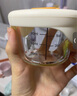 蒂乐宝宝辅食碗玻璃保鲜储存玻璃盒可蒸煮蛋羹碗婴儿吃饭玻璃碗 小兔橙-圆 230ml【可带盖蒸煮】 实拍图